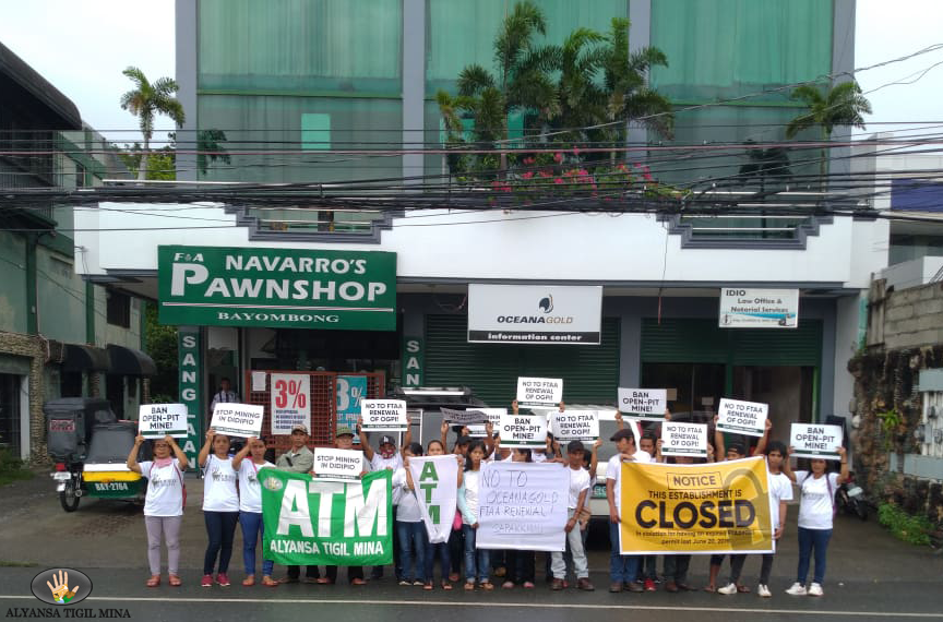 [From the web] Stop Oceanagold’s illegal mining operations&nbsp;-ATM