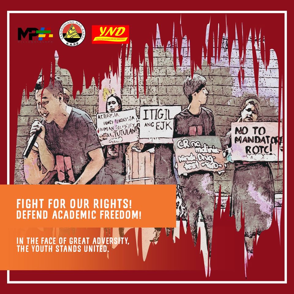 [Statement] Fight for our rights! Defend our academic freedom!&nbsp;-YND
