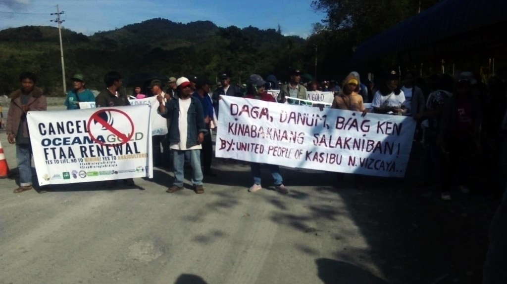 [From the web] Environmental groups oppose the renewal of the mining contract of Ocean Gold Philippines, Inc.&nbsp;-ATM