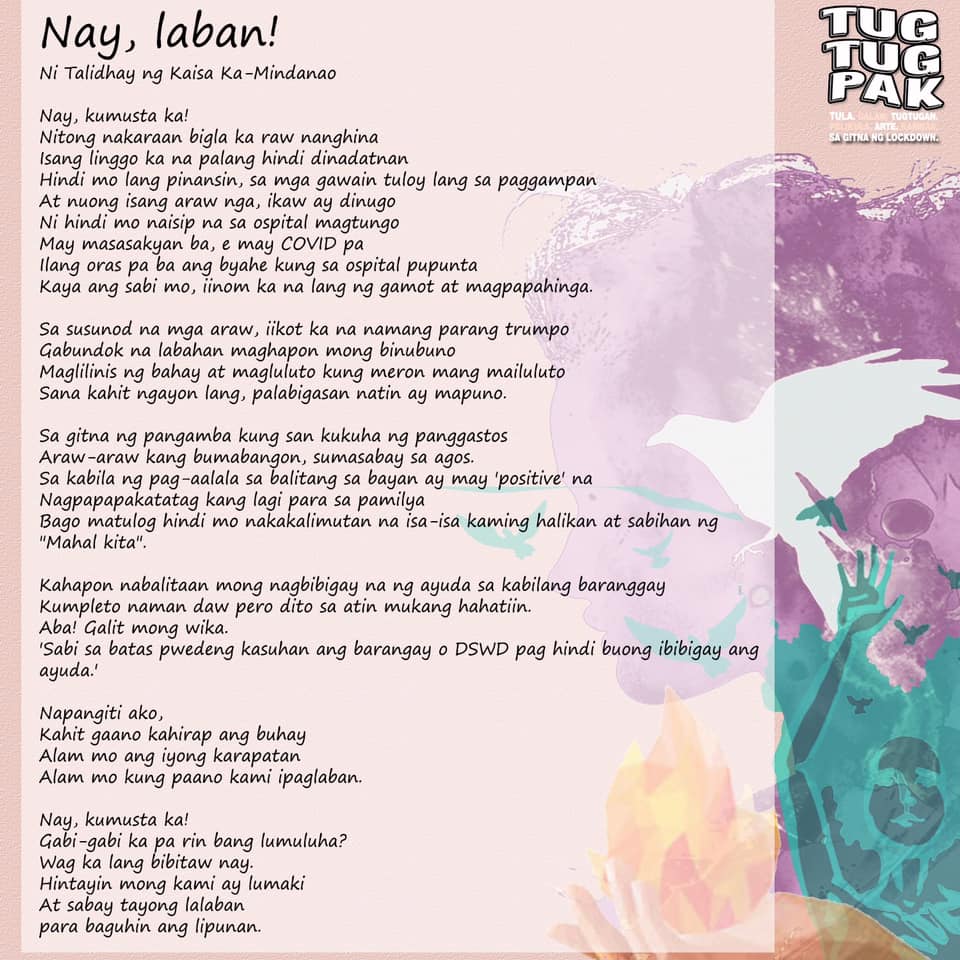[Tula] Nay, laban! -ni Talidhay ng Kaisa&nbsp;Ka-Mindanao