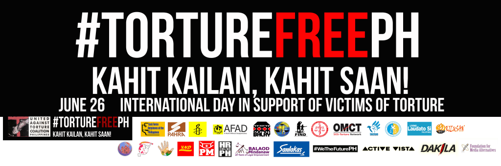 [Press Release] Torture free Philippines should be the “new normal”&nbsp;-UATC
