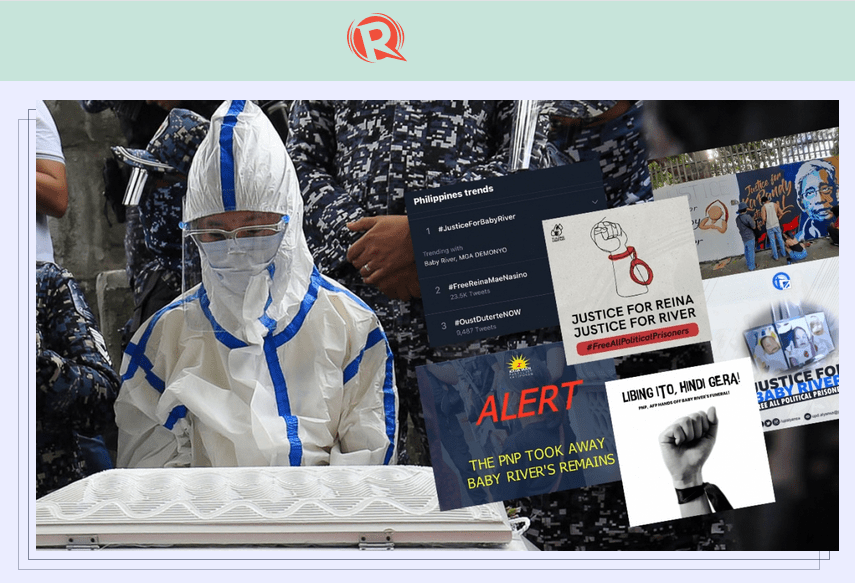 [In the news] Groups slam ‘overkill’ police presence at baby River’s burial&nbsp;-RAPPLER.COM