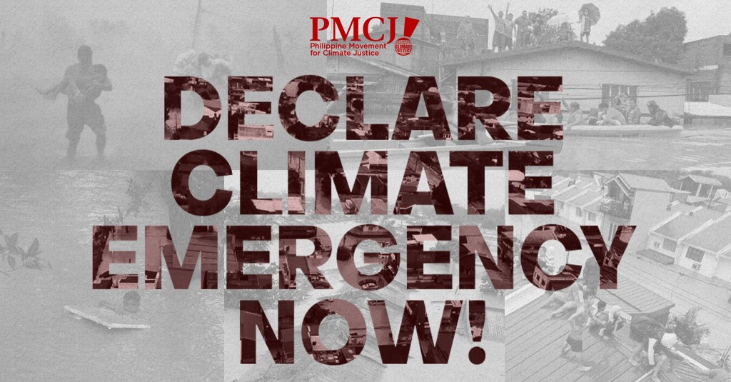 [Statement] Philippine Movement for Climate Justice to Philippine Government: Declare a Climate Emergency&nbsp;Now!