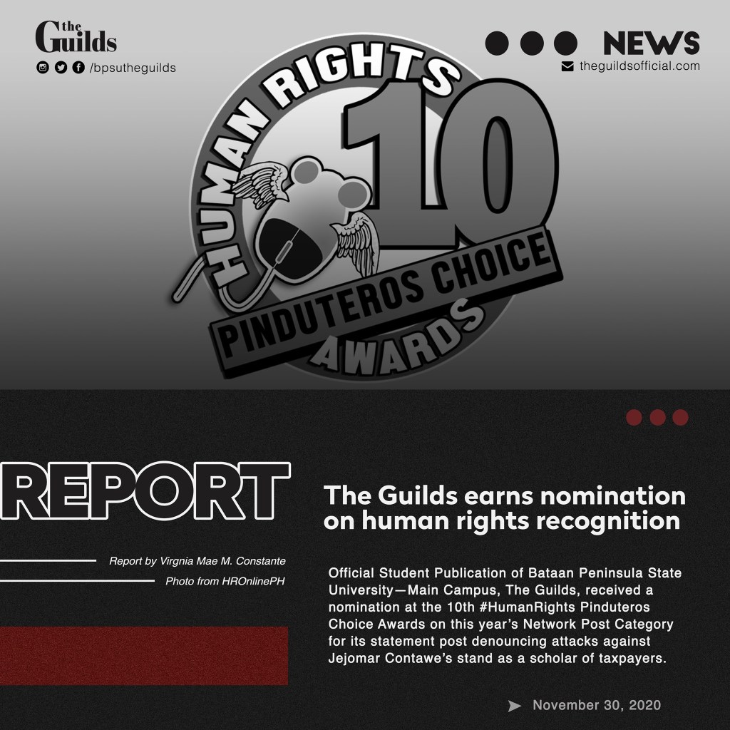 [From the web] The Guilds earns nomination on Human Rights&nbsp;Recognition