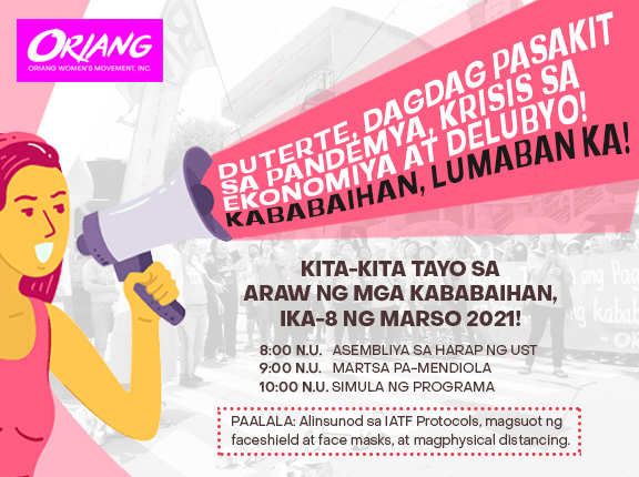 [Event] Kababaihan Lumaban Ka! |&nbsp;Oriang