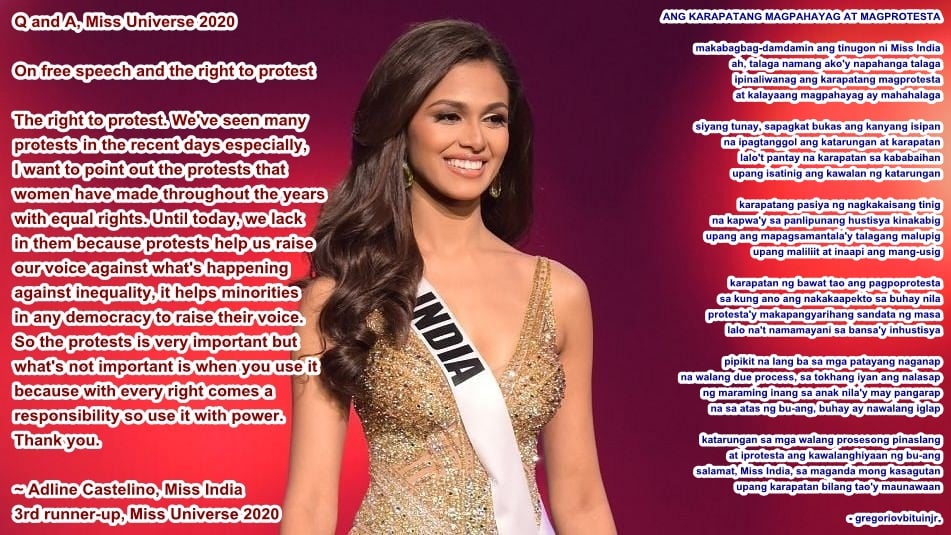 [Right-Up] ANG KARAPATANG MAGPAHAYAG AT MAGPROTESTA | Greg Bituin&nbsp;Jr.