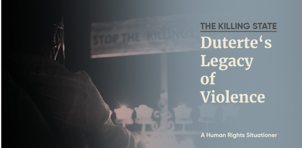 [Off-the-shelf] The Killing State: Duterte’s Legacy of Violence |&nbsp;PhilRights