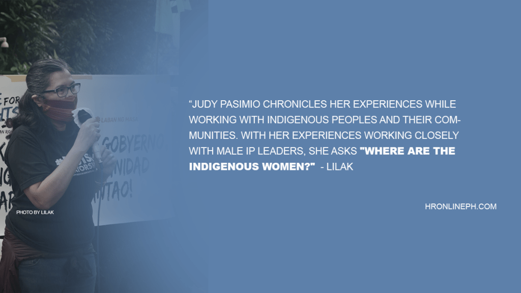 [Off-the-shelf] LILAK PRESS: Advocating for Indigenous Women’s Rights: Lessons and Challenges by Judy&nbsp;Pasimio
