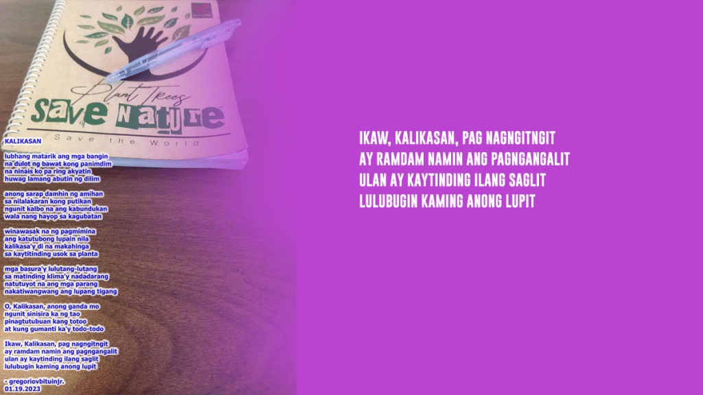 [Tula] Kalikasan | ni Greg Bituin&nbsp;Jr.