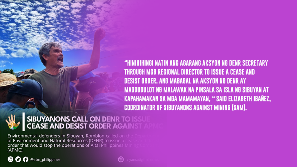 [From the web] 𝗦𝗶𝗯𝘂𝘆𝗮𝗻𝗼𝗻𝘀 𝗰𝗮𝗹𝗹 𝗼𝗻 𝗗𝗘𝗡𝗥 𝘁𝗼 𝗶𝘀𝘀𝘂𝗲 𝗰𝗲𝗮𝘀𝗲 𝗮𝗻𝗱 𝗱𝗲𝘀𝗶𝘀𝘁 𝗼𝗿𝗱𝗲𝗿 𝗮𝗴𝗮𝗶𝗻𝘀𝘁 𝗔𝗣𝗠𝗖 |&nbsp;ATM