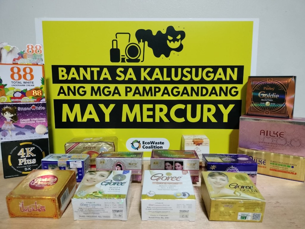 [Press Release] EcoWaste Coalition Exposes Nonstop Use of Online Shopping Sites to Sell Mercury-Containing Skin Whitening&nbsp;Products