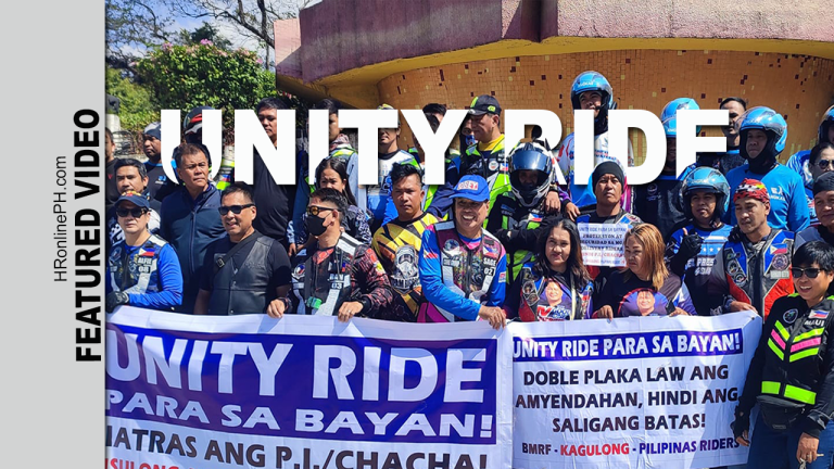 [Featured Video] Unity ride vs Chacha | Sen. JV Ejercito sumuporta ...