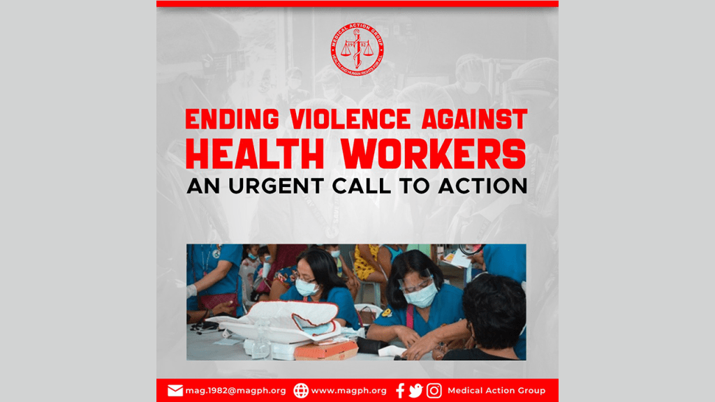 [Statement] Ending Violence Against Health Workers: An Urgent Call to Action |&nbsp;MAG
