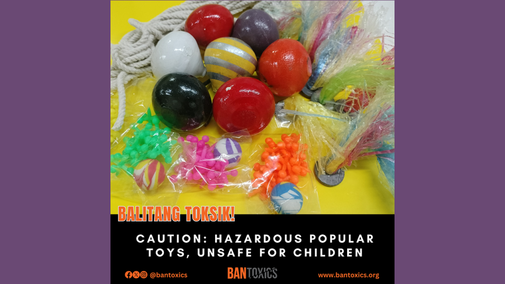 [Press Release] Warning: Popular Toys Found to Contain Hazardous Chemicals | BAN&nbsp;Toxics