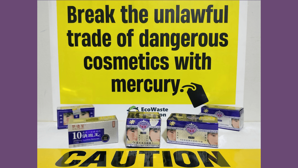 [Press Release] Banned 14 Years Ago: China-Made Cosmetics with Mercury Still Sold Locally | EcoWaste&nbsp;Coalition