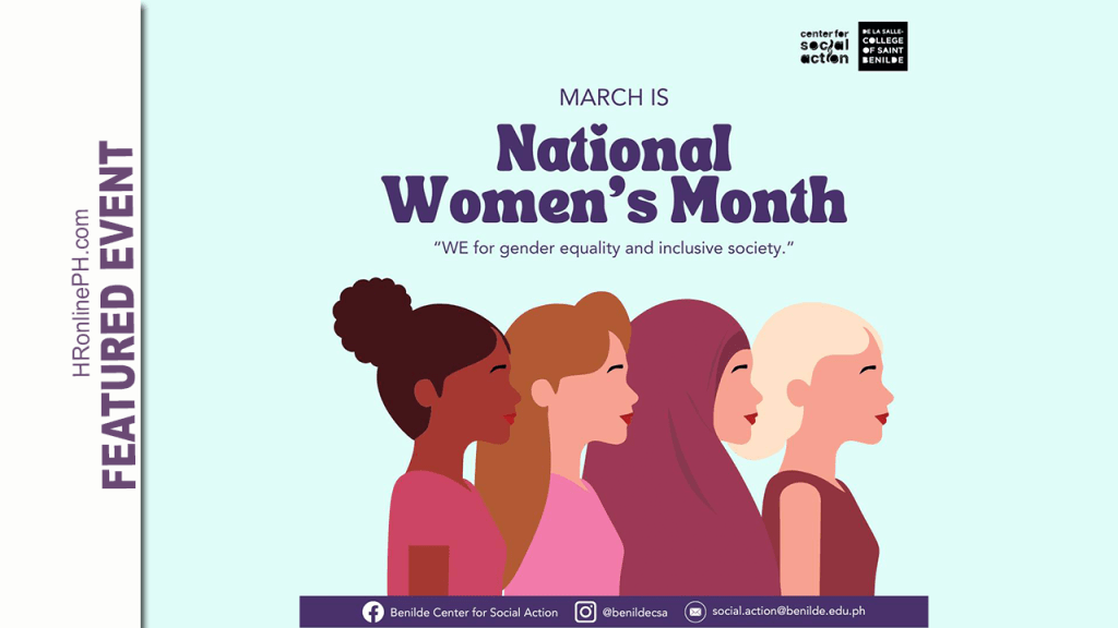 [Event] March is National Women’s Month |&nbsp;CSA-CSB