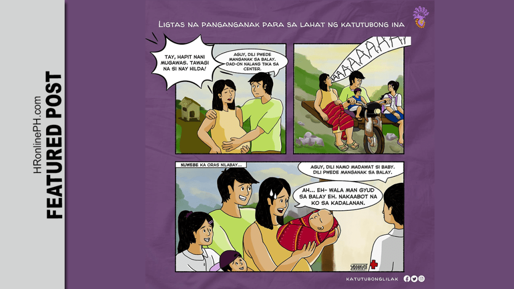 [Komiks] Ligtas na panganganak para sa lahat ng katutubong ina |&nbsp;Lilak