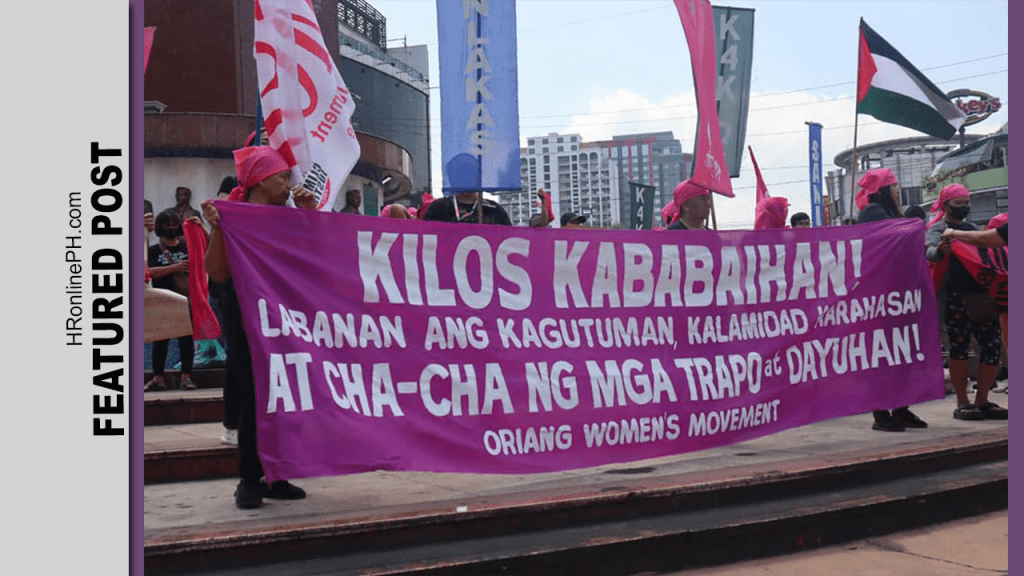 [Featured Post] Salubong na Pagkilos para sa paggunita sa Buwan ng Kababaihan! |&nbsp;Oriang