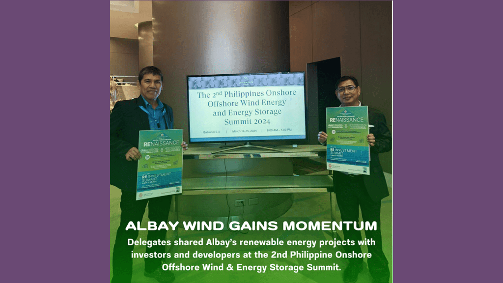 [Press Release] Albay Wind gains momentum at the 2nd Offshore Wind and Energy Storage Summit |&nbsp;PMCJ