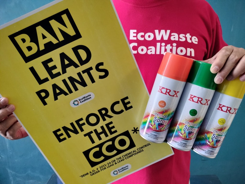[Press Release] Warning Out on Three Violative Paint Products with High Lead Content | EcoWaste&nbsp;Coalition