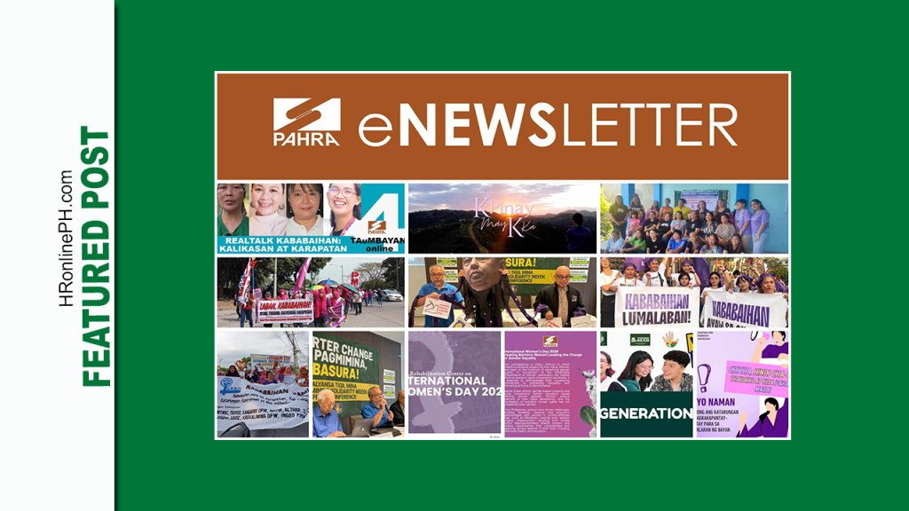 [Off-the-shelf] PAHRA’s March 2024 e-Newsletter Series&nbsp;1