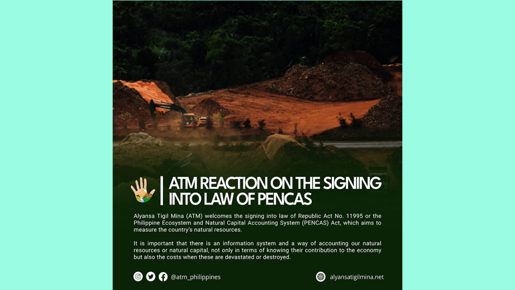 [Press Release] ATM Reaction on the signing into law of&nbsp;PENCAS