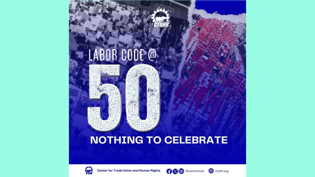 [From the web] Labor Code @ 50: Nothing to Celebrate |&nbsp;CTUHR