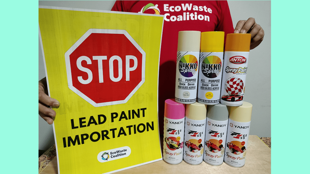 [Press Release] EcoWaste Coalition: 7 More Paints from China and Thailand Failed Laboratory Tests for Lead&nbsp;Content