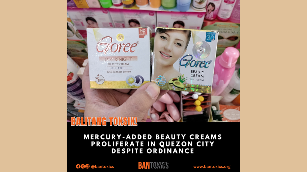 [From the web] Environmental Group Dismayed Over Continued Sale of Toxic Cosmetic Products in QC | BAN&nbsp;Toxics