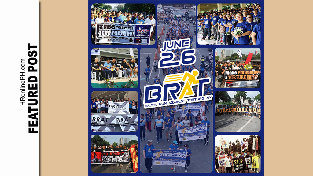 [Event] A Brief History of Basta! Run Against Torture (BRAT) |&nbsp;UATC/TFDP