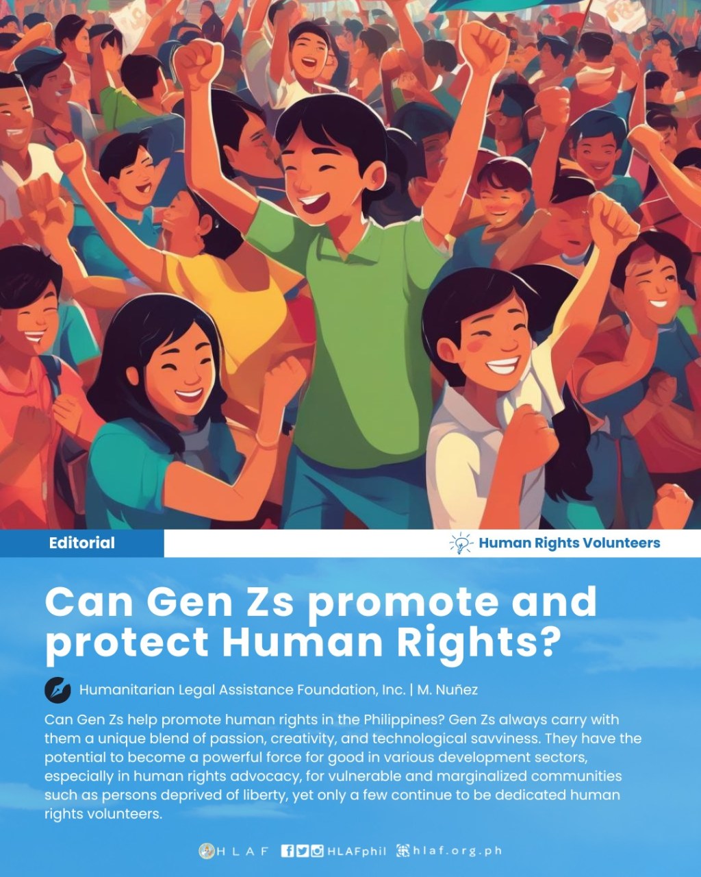 [From the web] Can Gen Zs promote and protect Human Rights? |&nbsp;HLAF