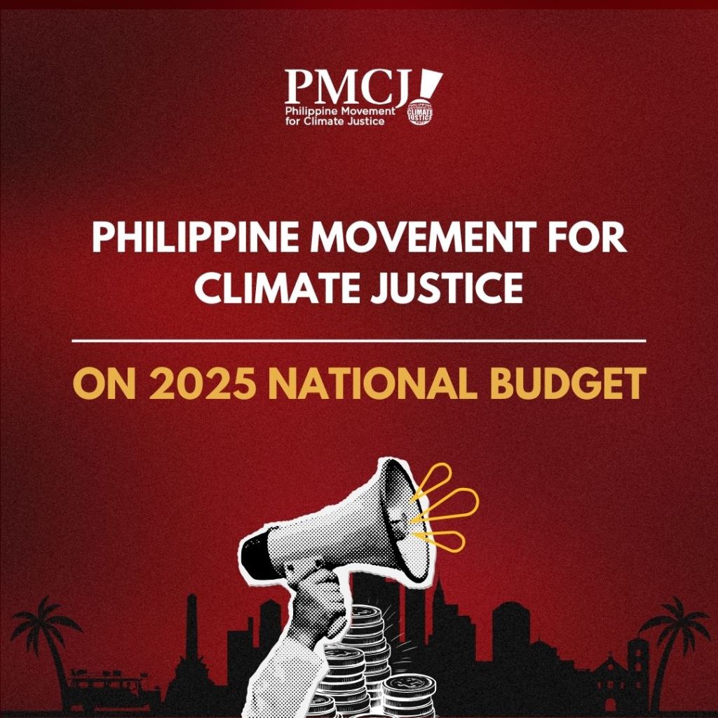 [STATEMENT] PMCJ on the 2025 Philippine National&nbsp;Budget