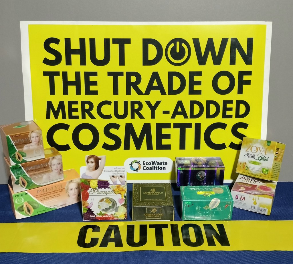[From the web] EcoWaste Coalition Alerts FDA on 14 Unauthorized Cosmetics, Including 9 with High Mercury&nbsp;Content