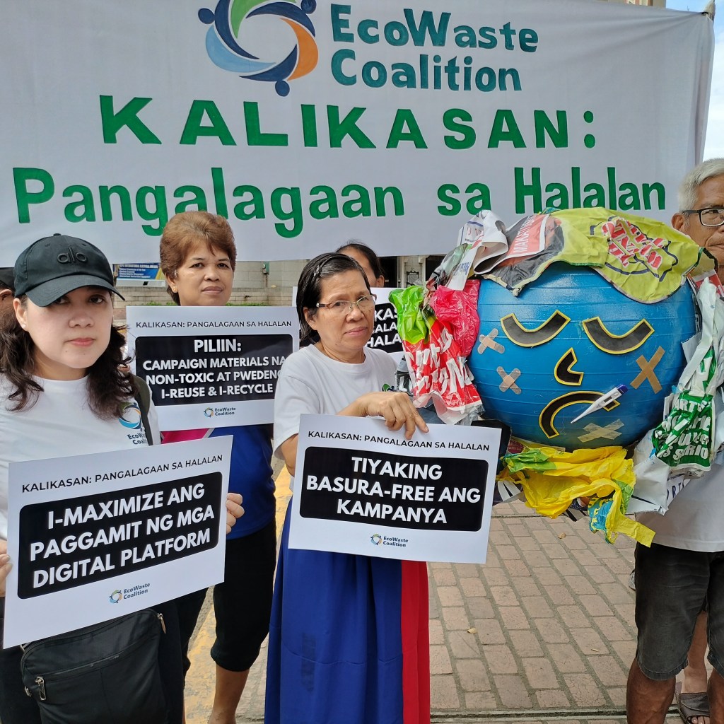 [From the web] EcoWaste Coalition to Midterm Election Candidates: Protect the&nbsp;Environment