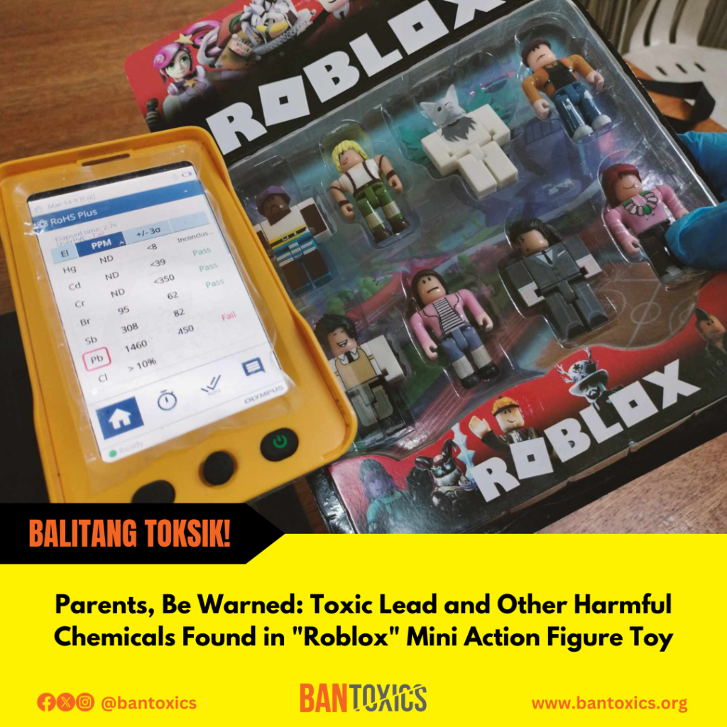 [From the web] Parents and Children Warned Against Buying Roblox-Inspired Toy Containing Toxic Chemicals | BAN&nbsp;Toxics