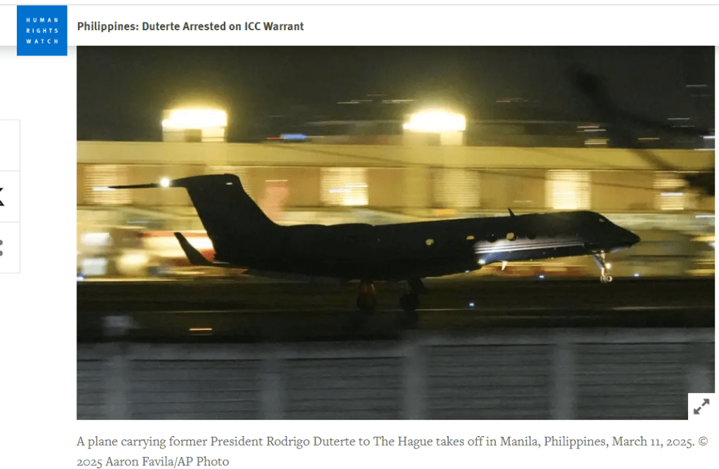 [Press Release] Ex-President Charged with Crimes Against Humanity in Abusive ‘Drug War’ |&nbsp;HRW