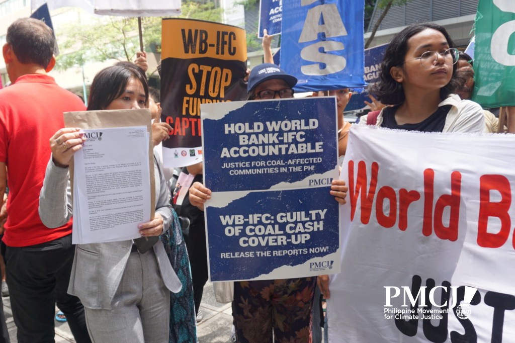[From the web] PMCJ to World Bank-IFC/RCBC: Delaying justice for 7 years won’t wash away your&nbsp;accountability