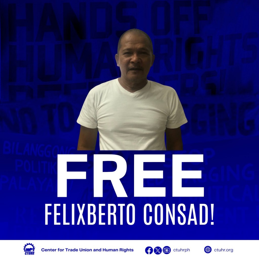 [Statement] PISTON member’s arrest shows Duterte-Marcos Jr continuity |&nbsp;CTUHR