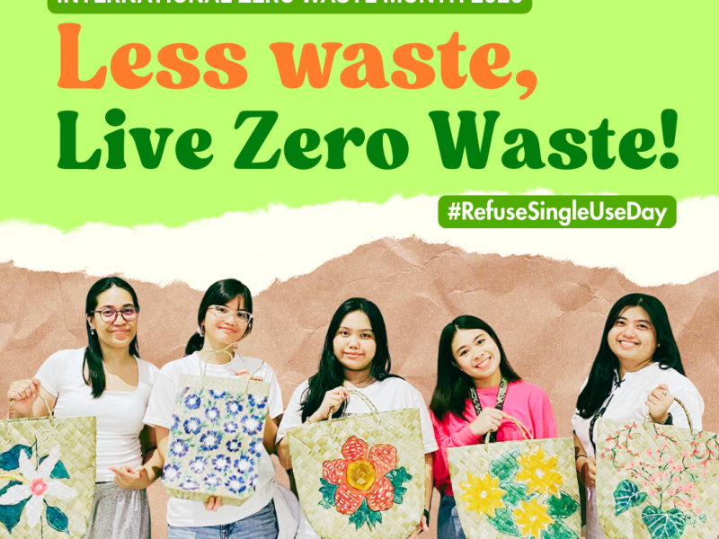 [Press Release] “Reduce Waste at Home, Make Zero Waste A Daily Habit” | BAN&nbsp;Toxics